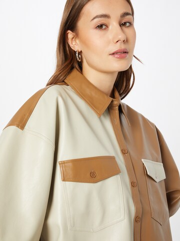 NA-KD Blouse in Brown