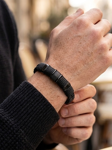 Bracelet 'PREMIUM STYLE BLACK' UNIQAL en noir