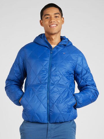 TOMMY HILFIGER Tussenjas in Blauw: voorkant