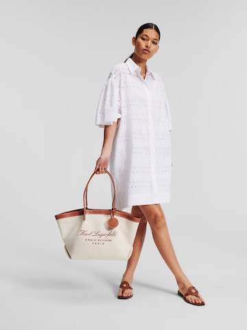 Karl Lagerfeld Shirt dress in White