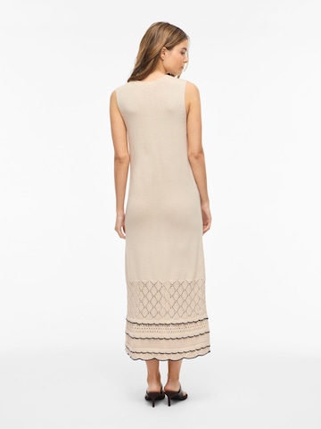 VILA Knit dress 'VIZinnia' in Beige
