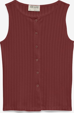 VERO MODA Top in Brown: front