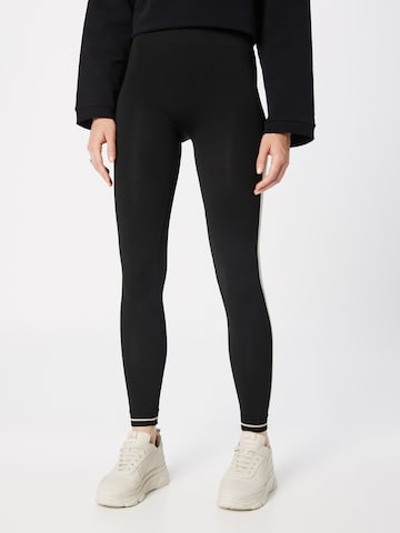 Skinny Leggings 'PALUDE' de la Weekend Max Mara pe negru: față