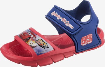 Disney Cars Beach & Pool Shoes in Red: front