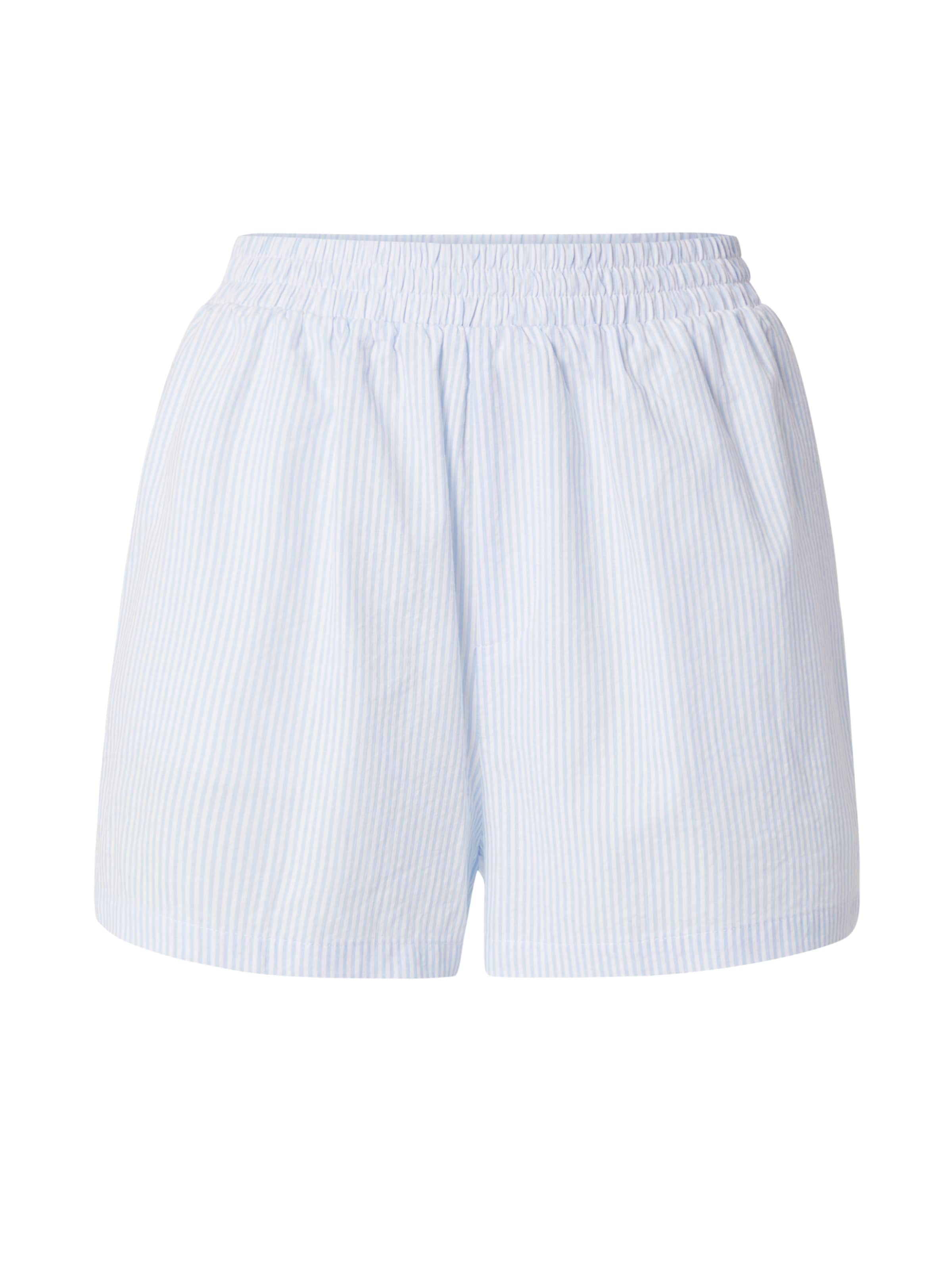 NA-KD Loose fit Pants in Blue: front