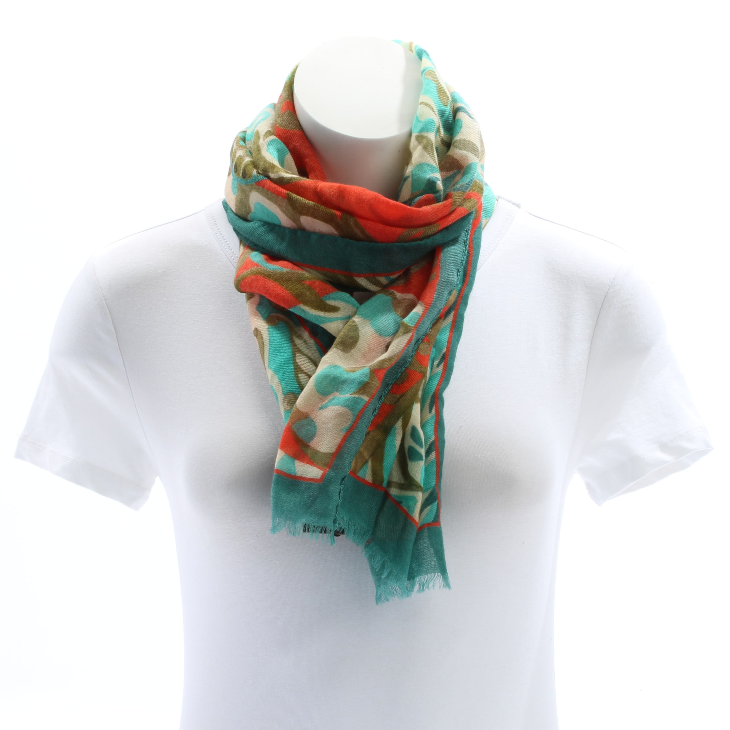 Etro Scarf & Wrap in One size in Mixed colors: front