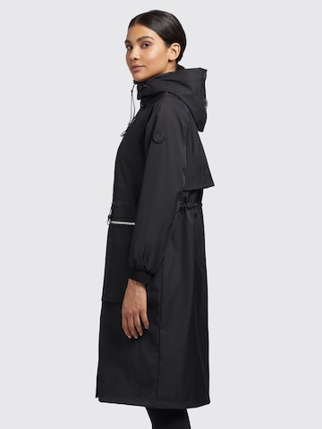 khujo Ανοιξιάτικο και φθινοπωρινό παλτό 'Paxi' σε μαύρο