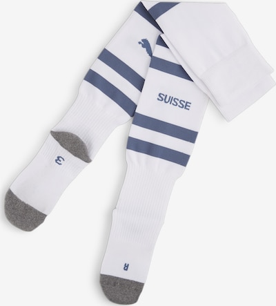 PUMA Athletic Socks in Blue / Grey / White, Item view