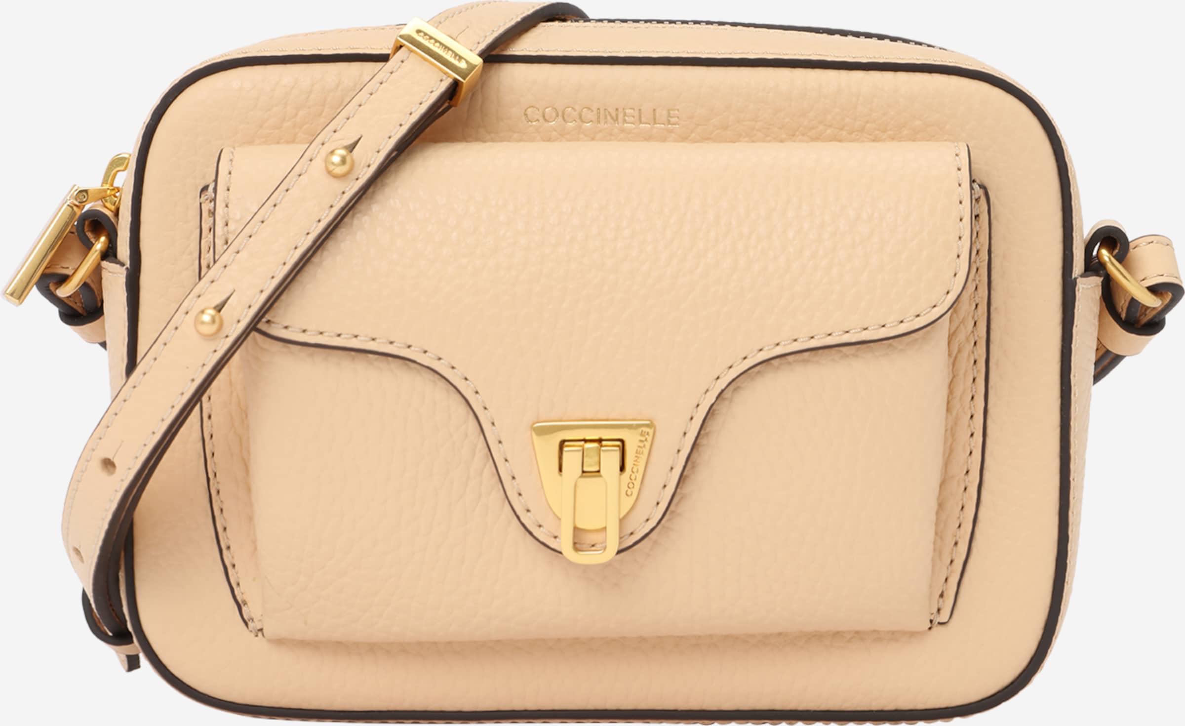 ショルダーバッグ・ポシェット COCCINELLE Woman Crossbody bags Beige E1SHA110201 N71 COCCINELLE Woman Crossbody bags Beige E1SHA110201 N71