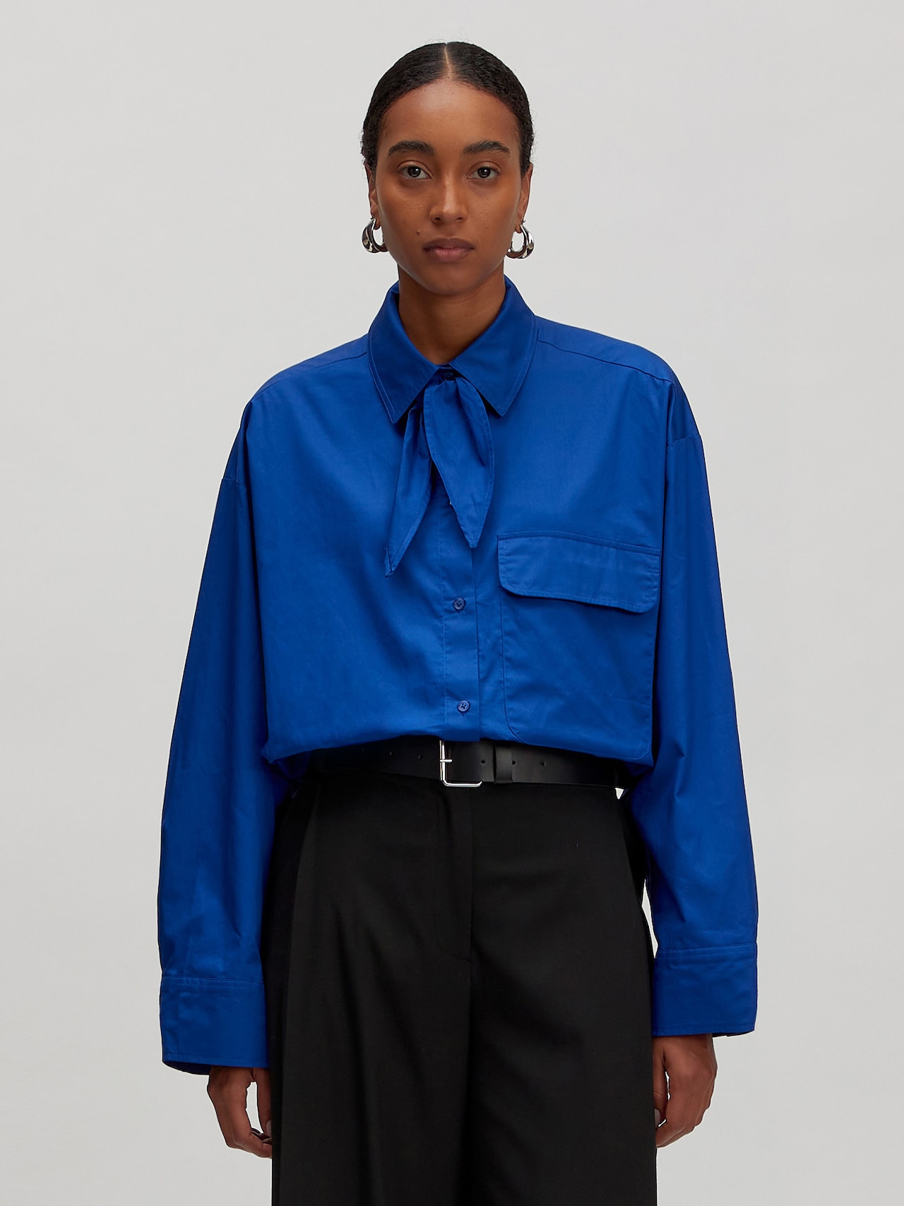 EDITED Produkte Bluse 'Diego' blau