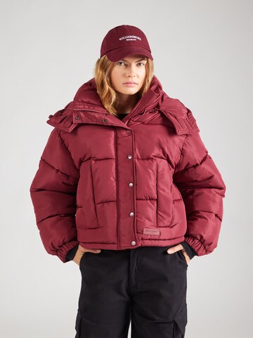 Veste d’hiver Sixth June en rouge : devant