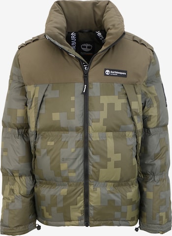 TIMBERLAND Winter Jacket in Green: front