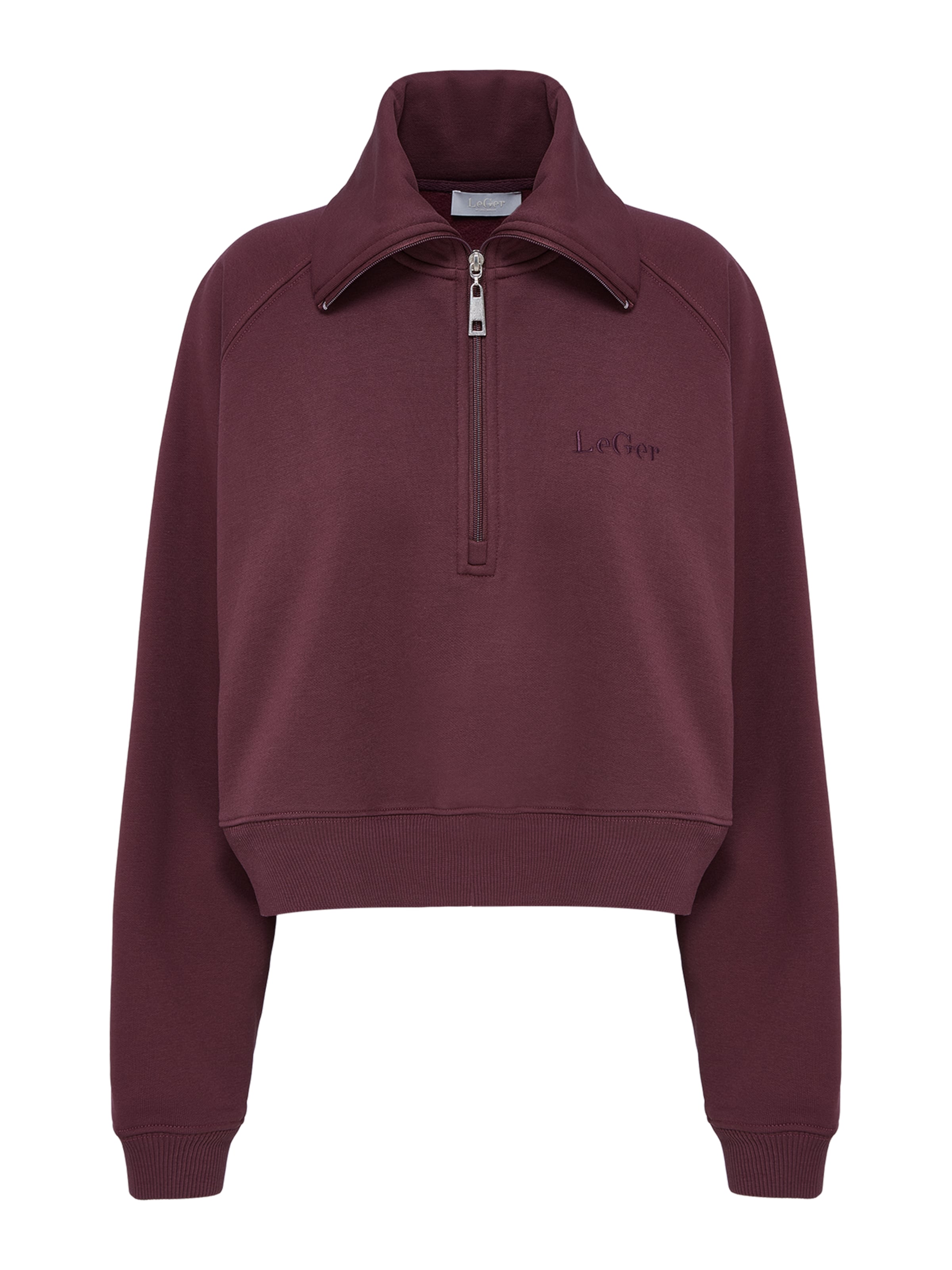 LeGer by Lena Gercke Μπλούζα φούτερ 'Meret' σε λιλά: μπροστά