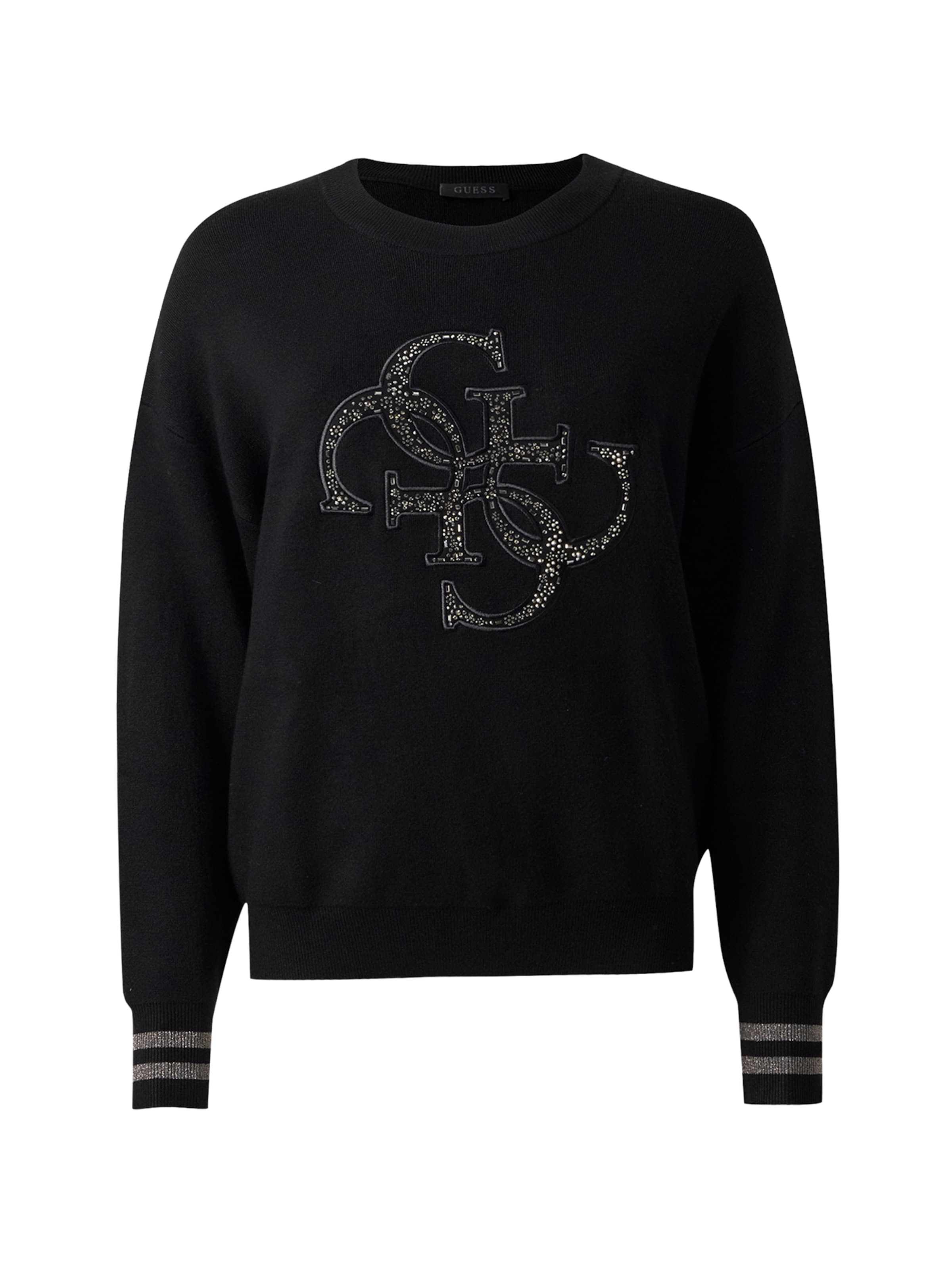 Pull-over 'SYLVIE' GUESS en noir : devant