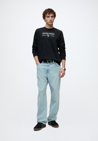 JACK & JONES Sweatshirt 'JORFREDERIKSBERG' in Zwart