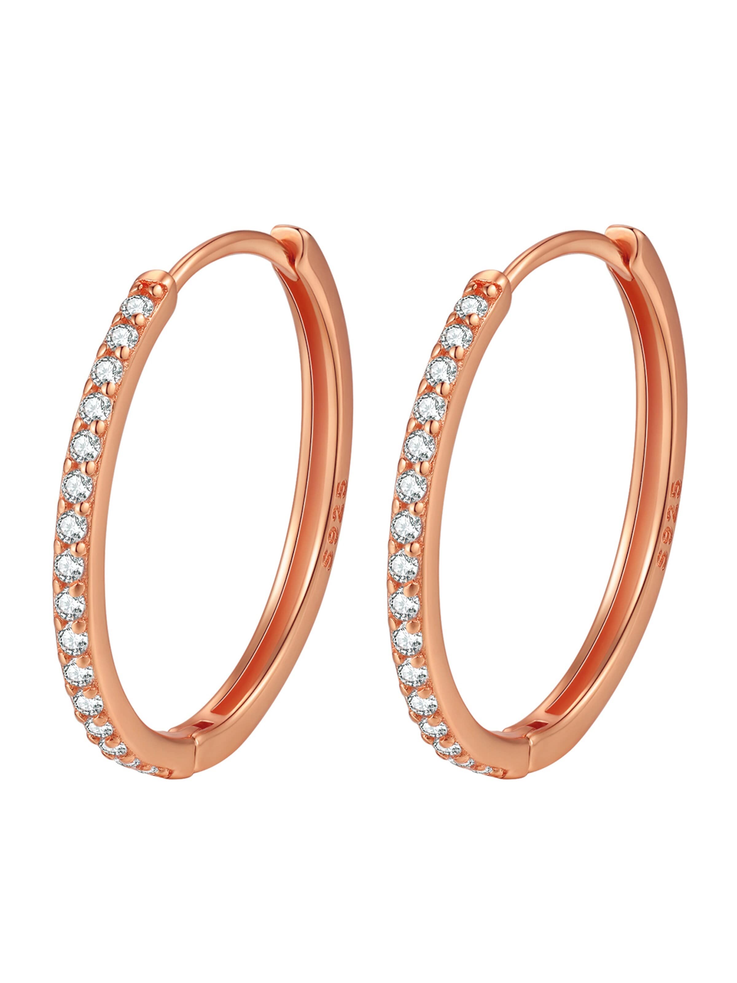 Boucles d'oreilles 'Mid Sparkle' Hey Happiness en or