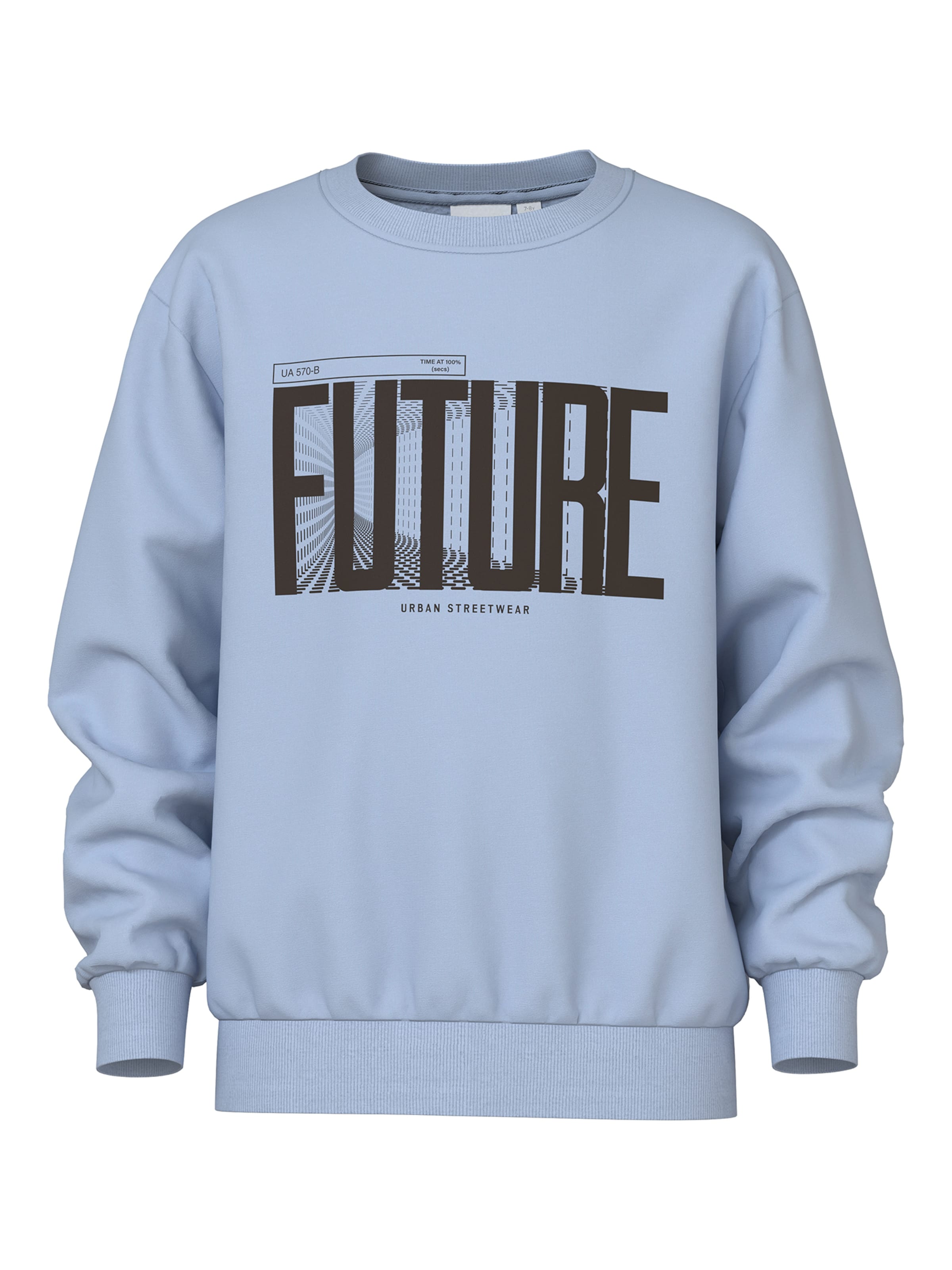 NAME IT Sweatshirt 'VILDAR' i blå: forside