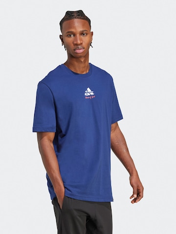 T-Shirt fonctionnel 'GALLERY' ADIDAS SPORTSWEAR en bleu