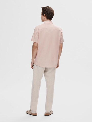 SELECTED HOMME Regular Fit Hemd in Pink
