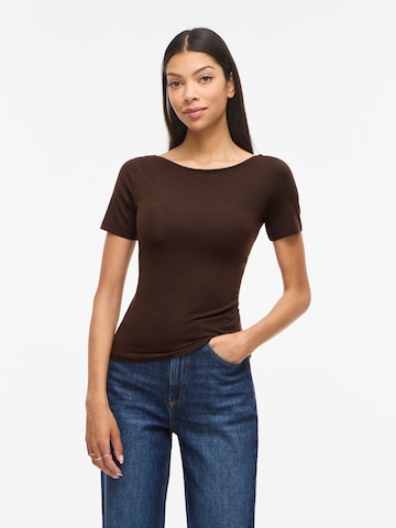 VILA Shirts 'VIEmilie' i brun: forside
