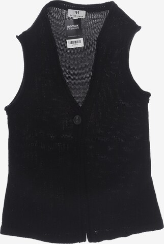 Peter Hahn Vest in M in Black: front