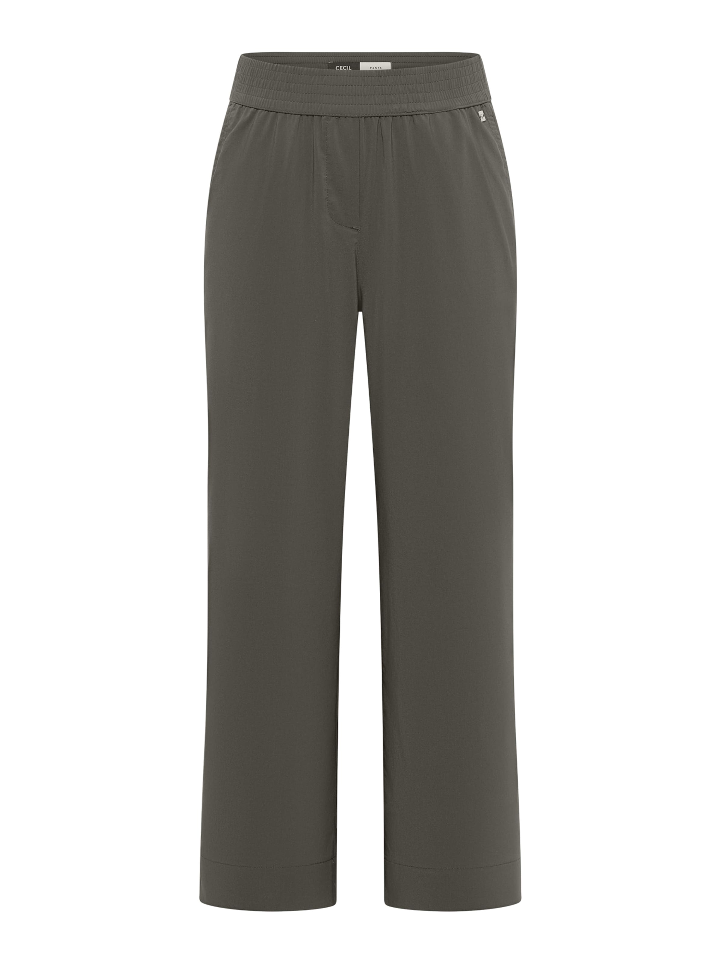 CECIL Pants 'Neele' in Green: front