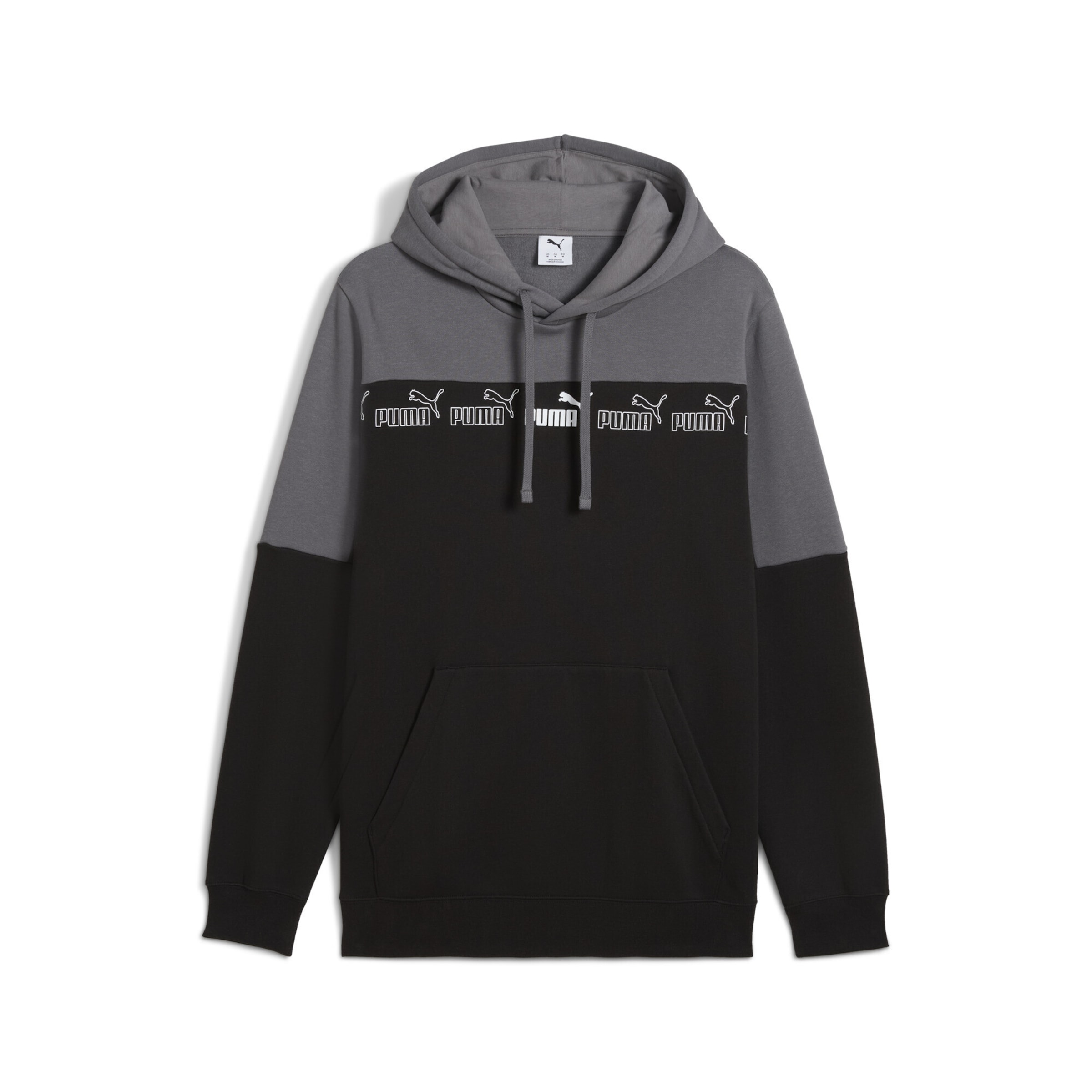 PUMA Sweatshirt 'Around The Block' in Grau: Vorderseite