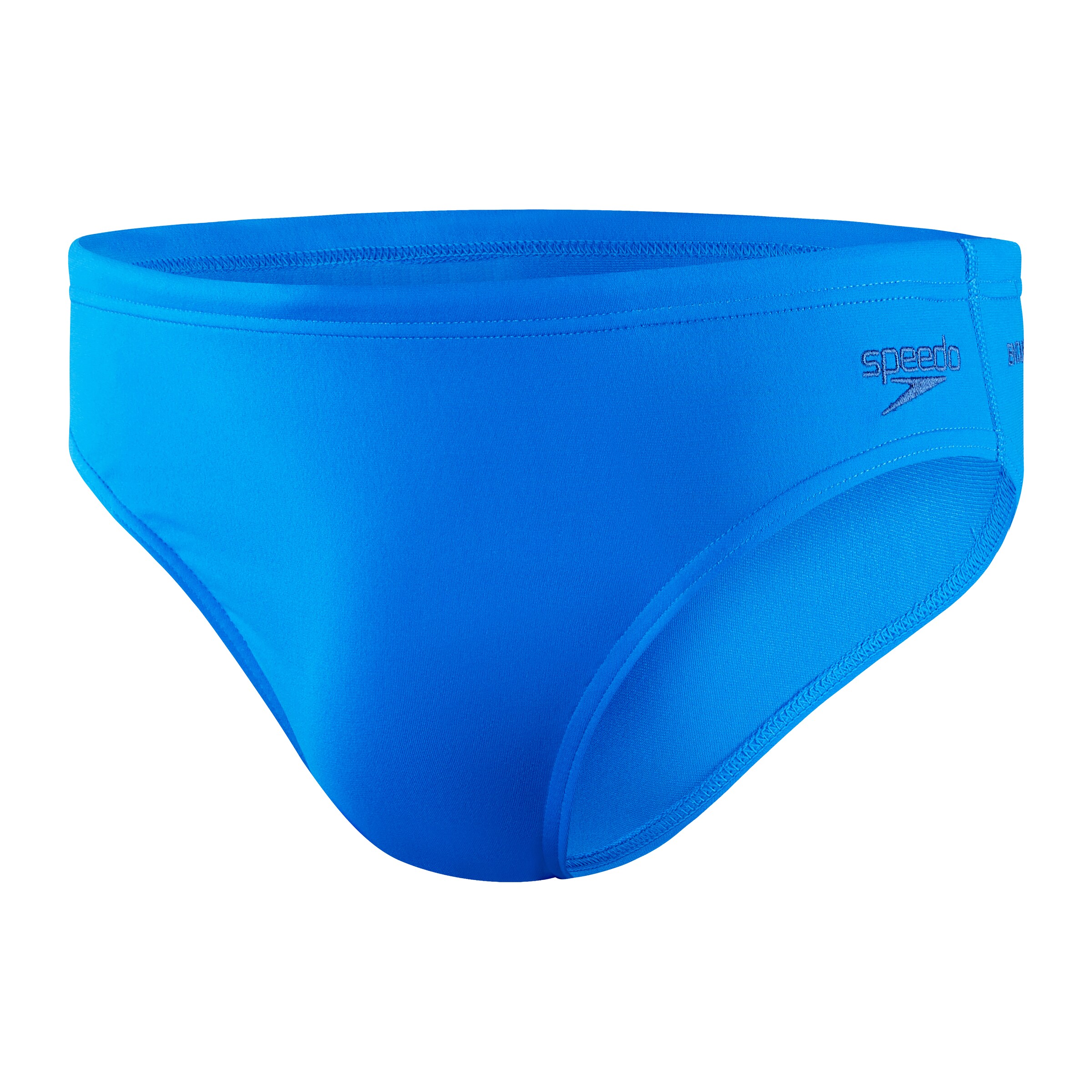 SPEEDO Athletic Swim Trunks in Blue: front