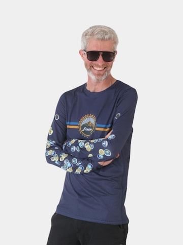 the freisein project Funktionsshirt 'CorkMaster'‌‌‌‌‌‌‌ in Blau
