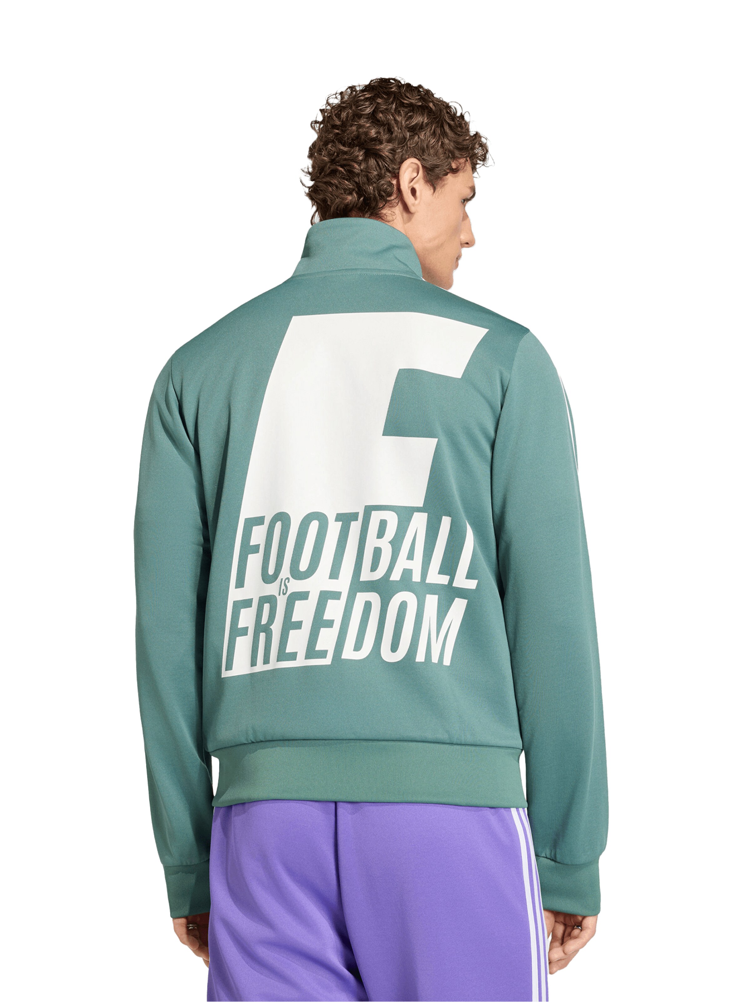 Giacca di felpa di ADIDAS ORIGINALS in verde