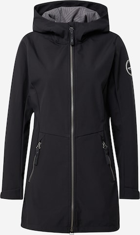 ICEPEAKOutdoor jakna - crna boja: prednji dio