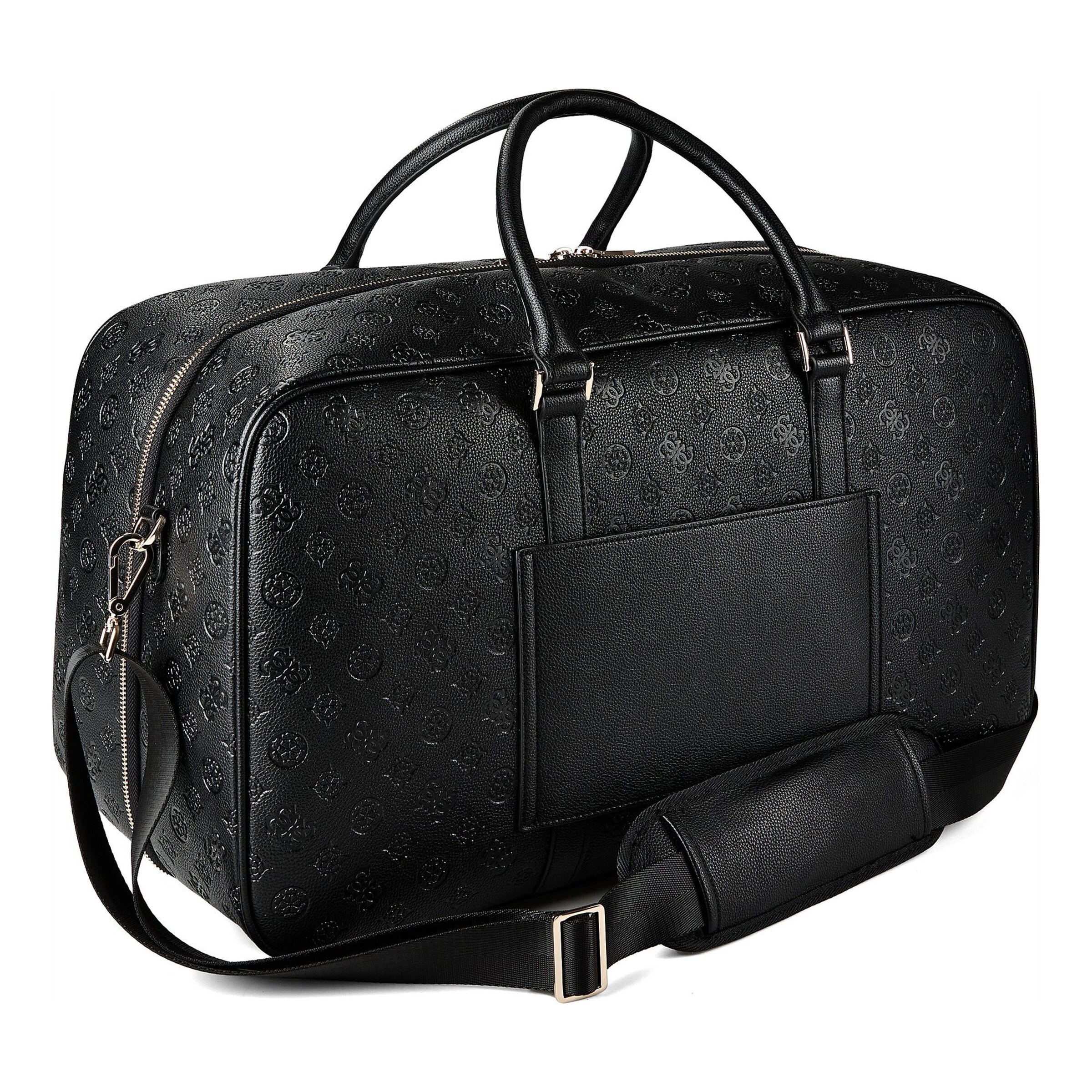 Borsa weekend 'Wilder' di GUESS in nero