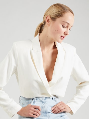 Blazer 'Lino' di SECOND FEMALE in bianco