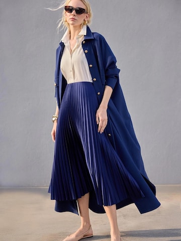 Jupe 'Pleated Skirt' Touché Privé en bleu