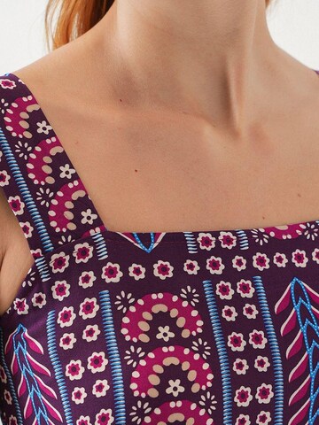 Bigdart Dress in Purple