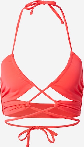 Hunkemöller - Triángulo Top de bikini 'Juicy' en rojo: frente