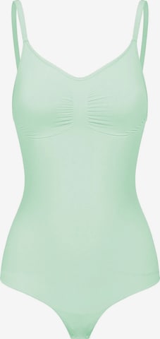 Body modelant 'Sculpting Shapewear mit String' cfab en vert : devant
