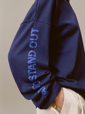 Pull&Bear Póló 'STWD' - kék