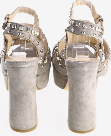 JFK Sandals & High-Heeled Sandals in 36 in Grey
