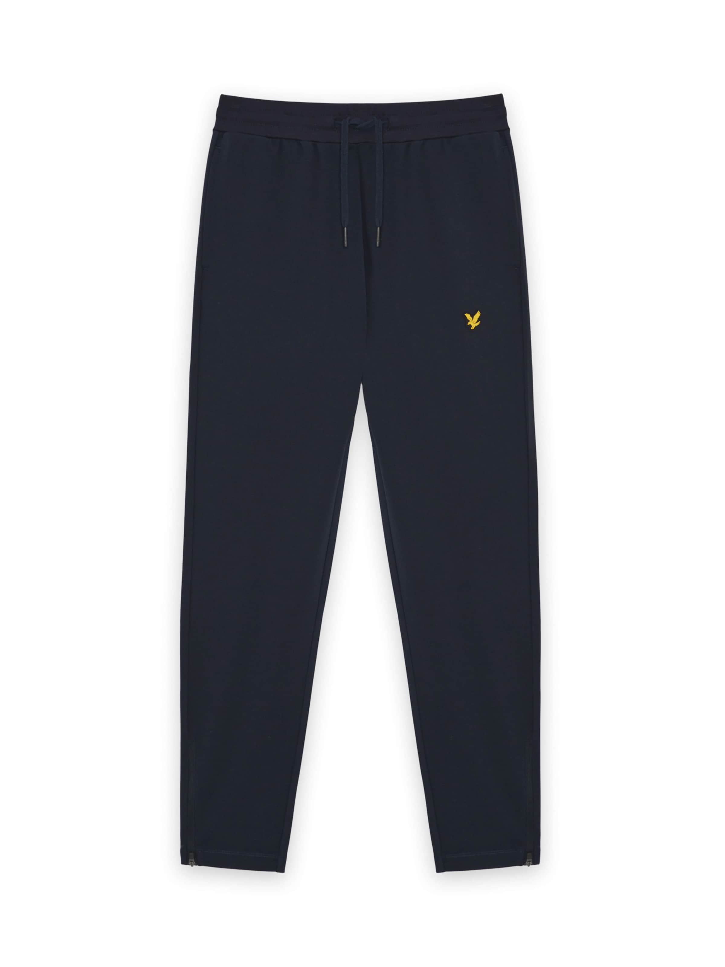Lyle & Scott Regular Broek in Blauw: voorkant