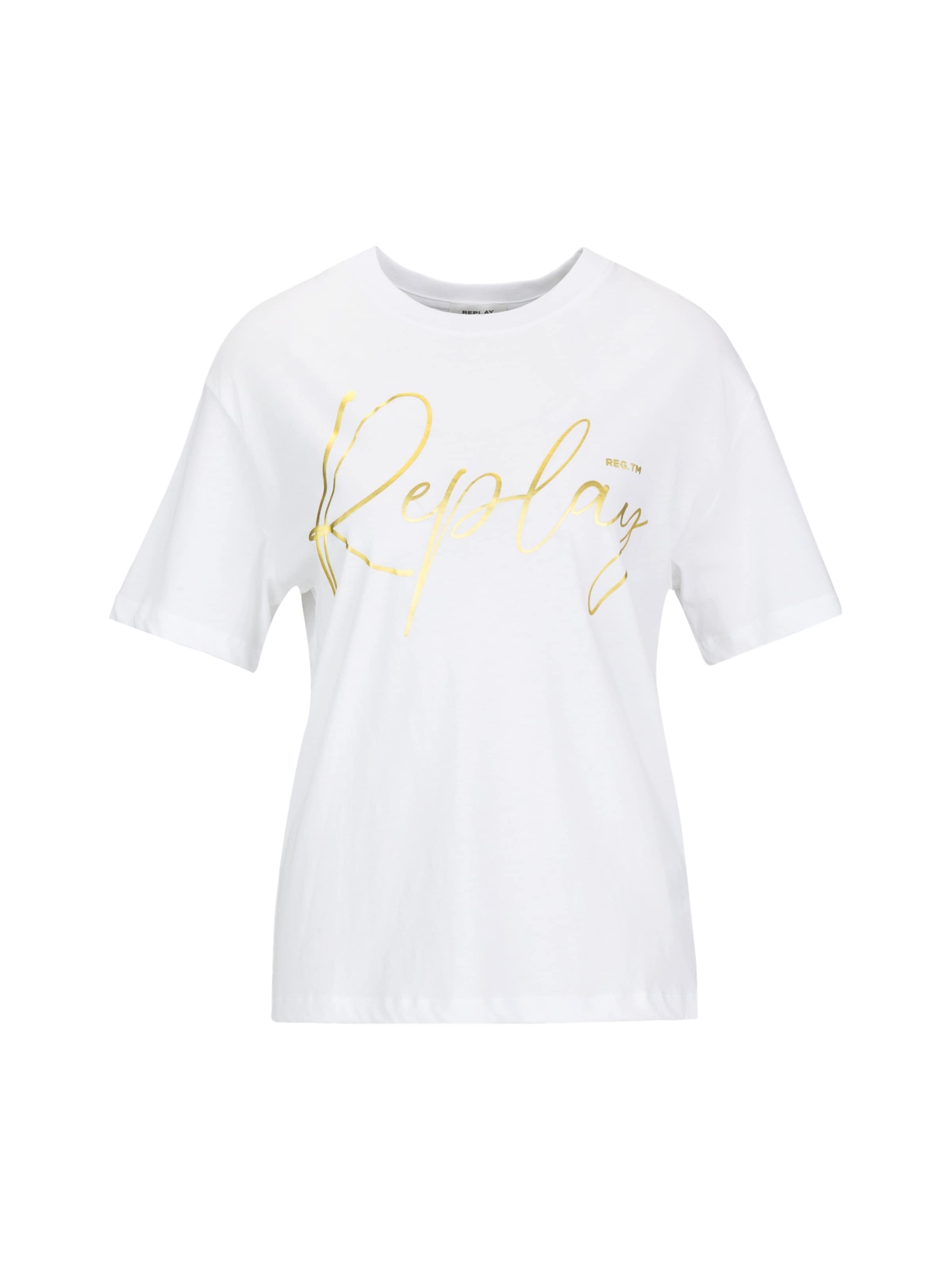 REPLAY Shirt in White: front