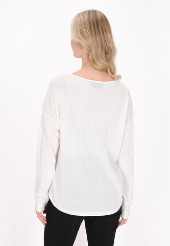 Pull-over usha BLACK LABEL en blanc