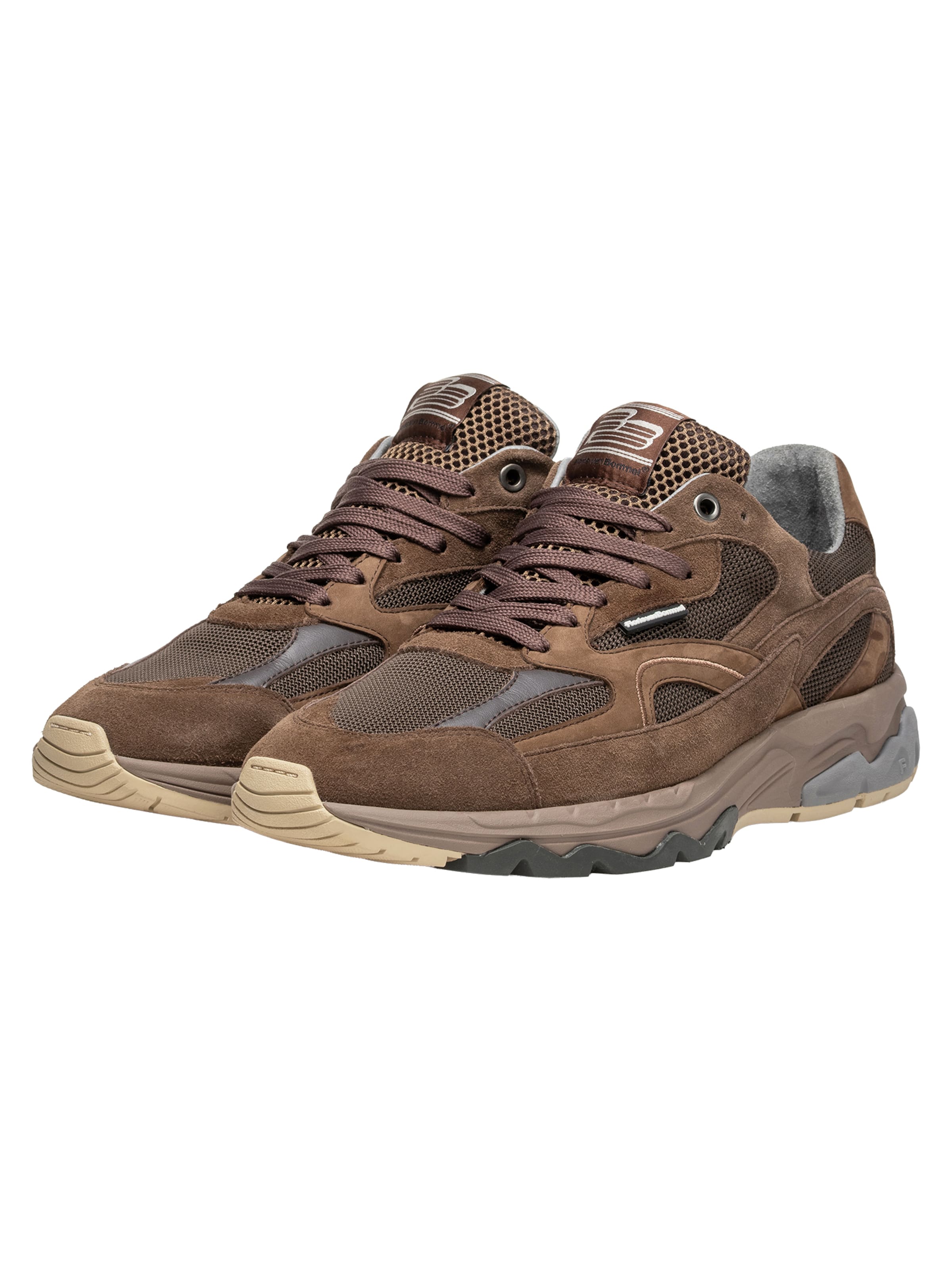 Sneaker bassa 'De Rezer 01' di Floris van Bommel in marrone