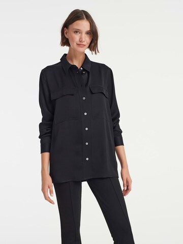OPUS Blouse 'Fasena' in Black: front