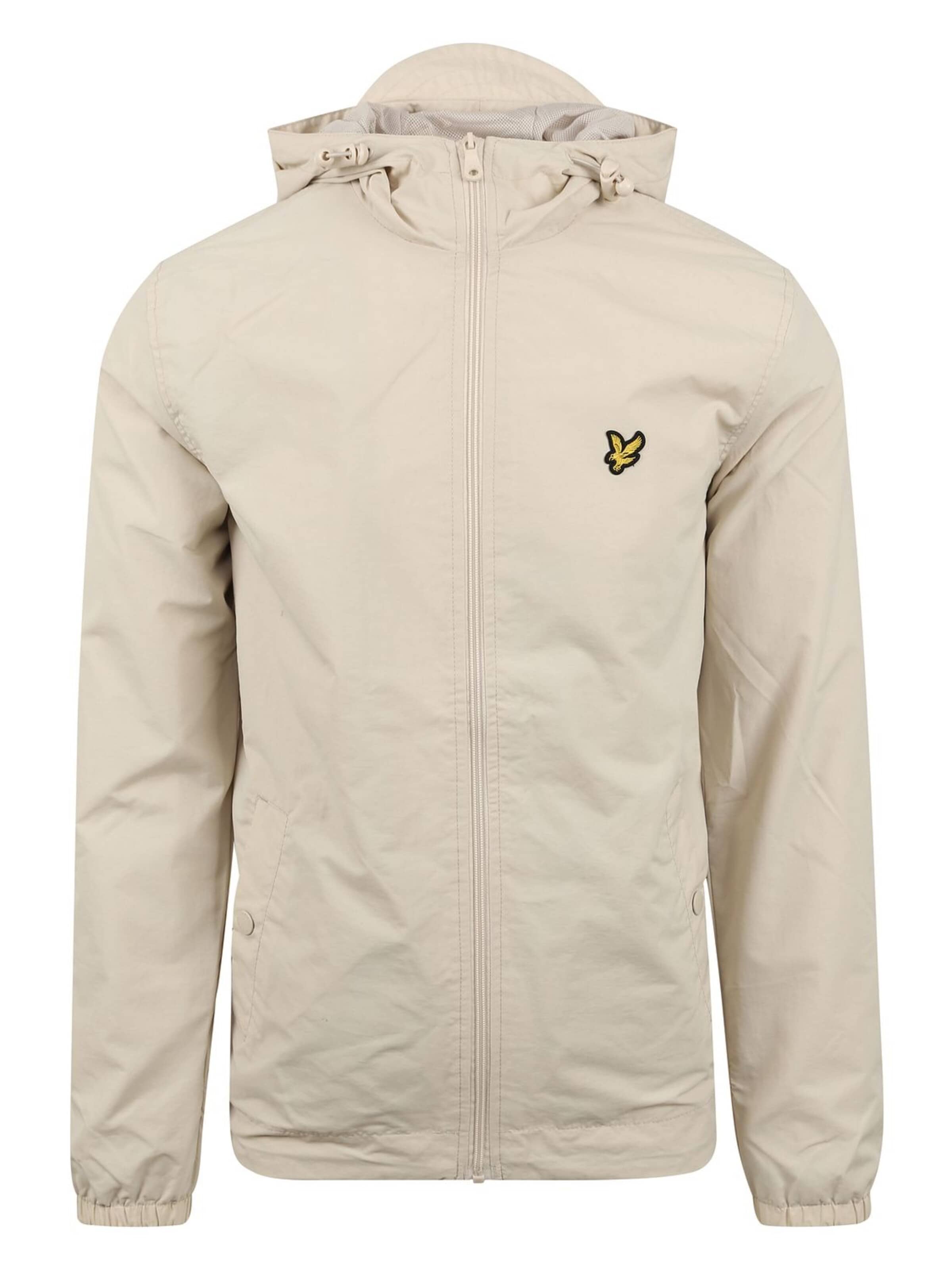 Lyle & Scott Winterjas in M in de kleur Beige, Productweergave
