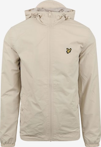 Lyle & Scott Winterjas in Beige: voorkant