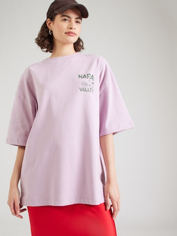 TOPSHOP Μπλουζάκι 'Napa Valley' σε λιλά