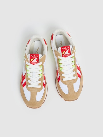 Pepe Jeans Sneaker  ' BRIT' in Beige