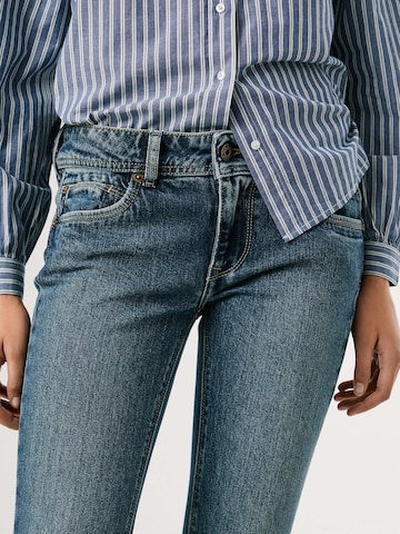 Coupe slim Jean Pepe Jeans en bleu