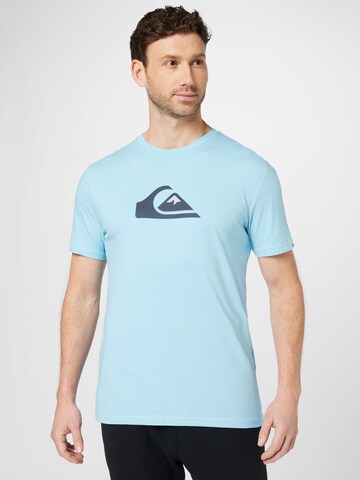 T-Shirt QUIKSILVER en bleu : devant